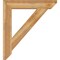 Ekena Millwork Traditional Slat Rough Sawn Bracket, Western Red Cedar, 6"W x 38"D x 42"H BKT06X38X42TRA06RWR - alternate 4